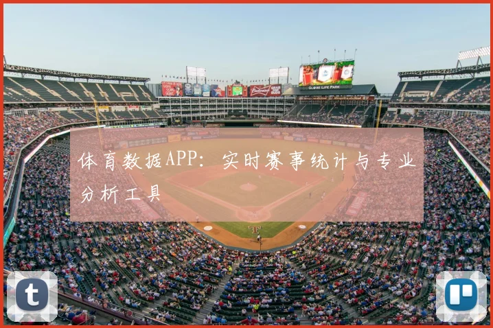 体育数据APP：实时赛事统计与专业分析工具